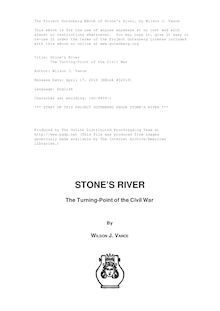 Stone s River - The Turning-Point of the Civil War