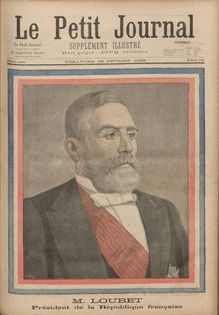 LE PETIT JOURNAL SUPPLEMENT ILLUSTRE  N° 432 du 26 février 1899
