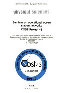 Seminar on operational ocean station networks