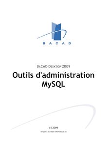 Outils d administration MySQL