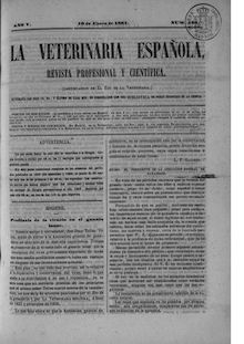 La veterinaria española, n. 124 (1861)