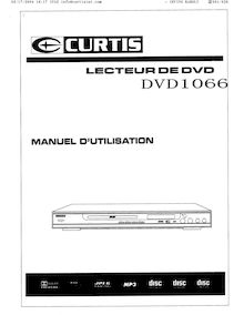 Notice DVD CURTIS  DVD1066