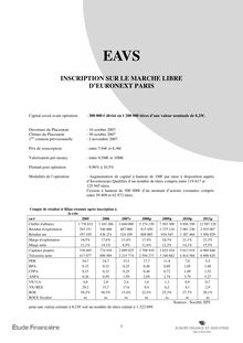 EAVS - analyse financière EFI