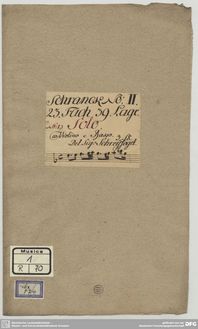 Score, violon sonates, Schreyfogel, Johan Friedrich