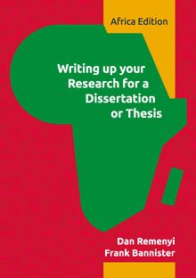 Writing up your Research for a Dissertation or Thesis