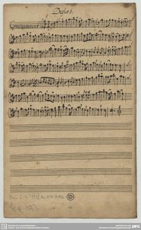 Partition parties complètes, Trio Sonata, TWV 42:D16, D major, Telemann, Georg Philipp