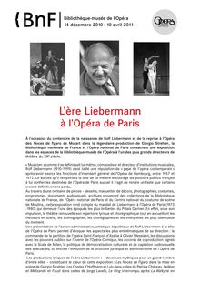 L ere Liebermann a l Opera de Paris