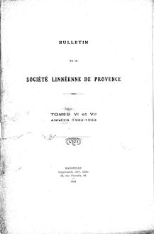 bull. 006 007 1932-1933 société linnéenne de provence