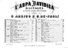 Partition complète, Sinfonia, Op.100, D minor, Arrigo, Giuseppe