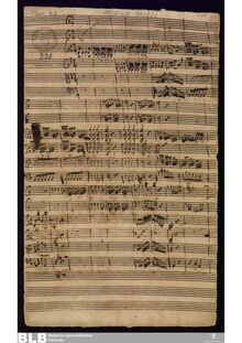Partition complète, Concerto pour 2 trompettes en D major, D major par Johann Melchior Molter
