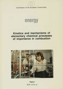 Kinetics and mechanisms of elementary chemical processes of importance in combustion