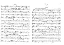 Partition complète et parties, Piano Trio No.2, Op.79