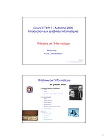 2 slides par  page (PDF) - Cours IFT1215 - Automne 2005 ...