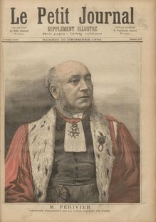 LE PETIT JOURNAL SUPPLEMENT ILLUSTRE  N° 107 du 10 décembre 1892