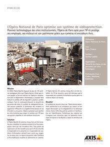 Opéra National de Paris - L Opéra National de Paris optimise son ...