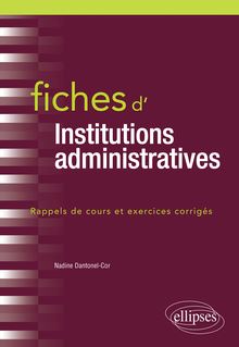 Fiches d Institutions administratives