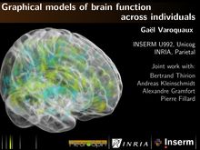 Graphical models of brain function across individuals