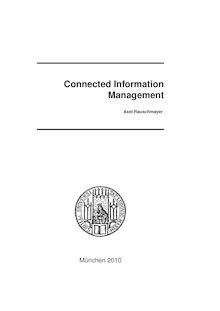 Connected information management [Elektronische Ressource] / vorgelegt von Axel Rauschmayer