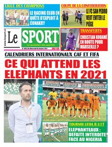 Le Sport - 06/01/2021