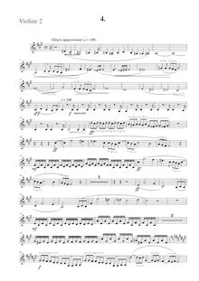 Partition violon 2, Piano quintette No.1, Klavierquintett Nr.1 h-moll par Albin Fries