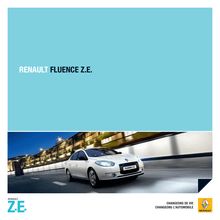 Catalogue Renault Fluence Z.E.