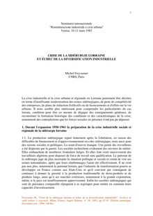 Crise de la siderurgie lorraine.pdf - Seminario internazionale ...