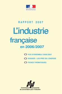 L industrie française en 2006-2007