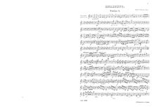 Partition parties complètes, corde quatuor No.1, Op.9, A minor, Volkmann, Robert