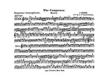Partition Soprano Saxophone (B♭), Graf Zeppelin, The Conqueror, Teike, Carl
