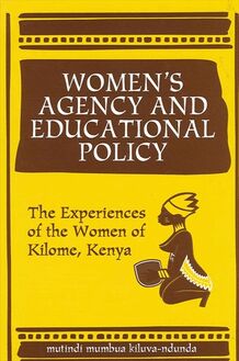 Women s Agency and Educational Policy