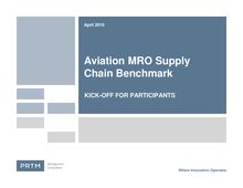Aviation MRO Supply Chain Benchmark