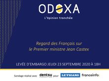 Regard des Français sur le premier ministre Jean Castex