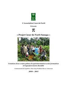 « Projet Cur de Forêt Sanaga »