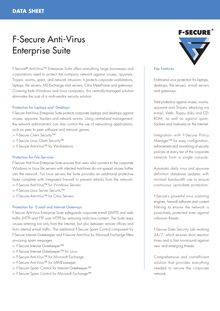 F-Secure Anti-Virus Enterprise Suite