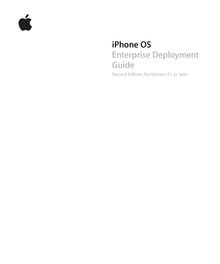 Iphone os enterprise deployment guide