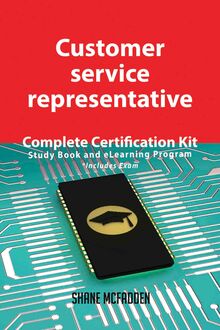 Customer service representative Complete Certification Kit - Study Book and eLearning Program