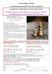 Championnat du Val-de-Marne