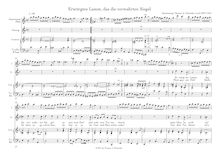 Partition complète, Erwürgtes Lamm, das die verwahrten Siegel, Bach, Johann Sebastian