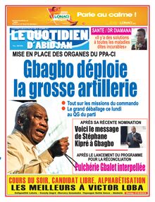 Le Quotidien d’Abidjan N°4062 - DU LUNDI 22 NOVEMBRE 2021