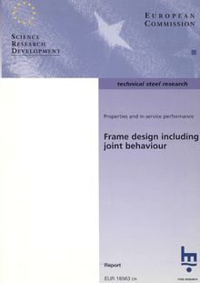 Frame design including joint behaviour