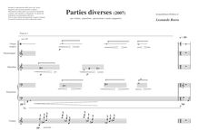 Partition Score et parties, Parties diverses, Boero, Leonardo