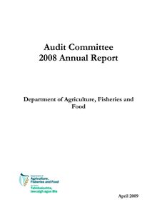 Audit Committee Annual Report 2008
