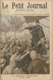 LE PETIT JOURNAL SUPPLEMENT ILLUSTRE  N° 412 du 09 octobre 1898