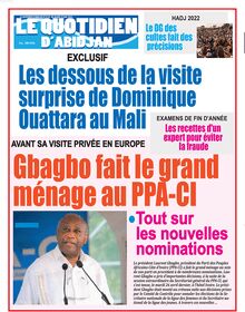 Le Quotidien d’Abidjan n°4120 - du mardi 10 mai 2022