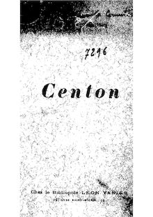 Centon / Charles Vignier