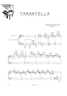 Partition No.6 Tarantella, 6 Pezzi, Op.44, Martucci, Giuseppe