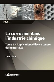 La corrosion dans l’industrie chimique
