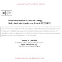 Inside the FBI’s Domestic Terrorism Strategy