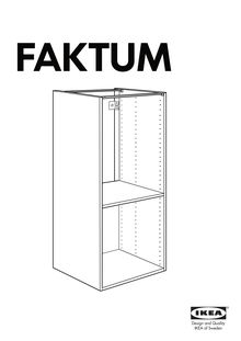 FAKTUM - guide d utilisateur Ikea