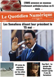 Le Quotidien Numérique d’Afrique n°1930 - Du lundi 9 mai 2022